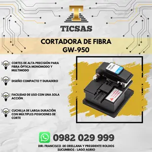 CORTADORA DE FIBRA GW-950